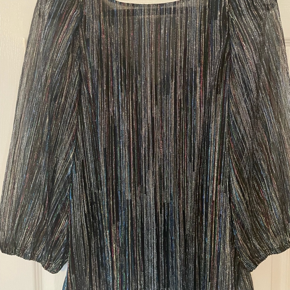 Elegant Multicolor Striped Women's Top